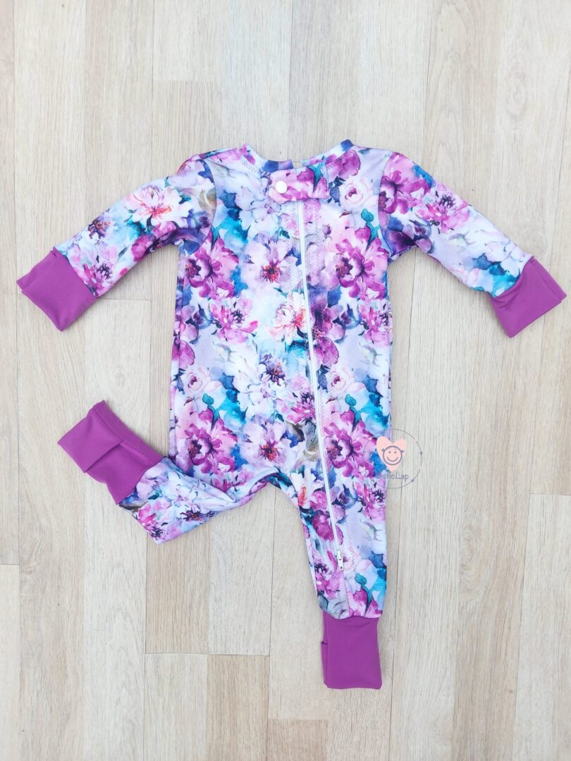 On Order Purple Mix Babygrow