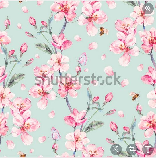 On Order Pink Blossoms Babygrow - Image 2