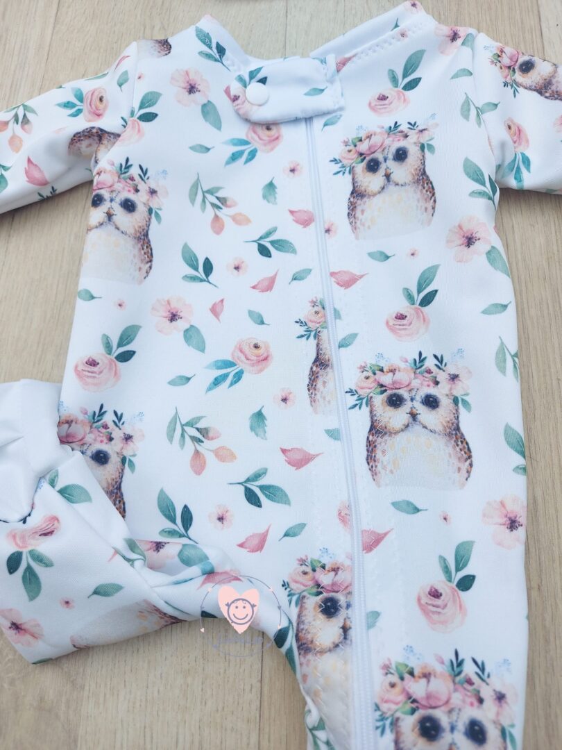 On Order Woodlands Owl Babygrow - Image 2