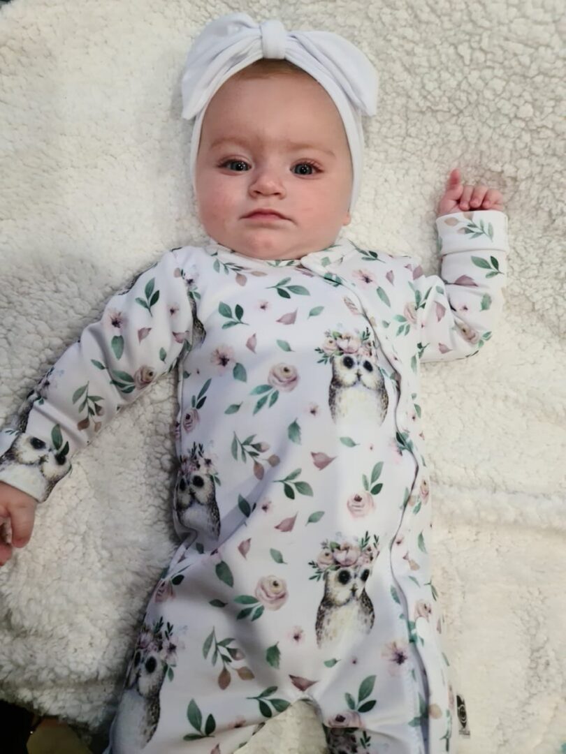 On Order Woodlands Owl Babygrow - Image 4