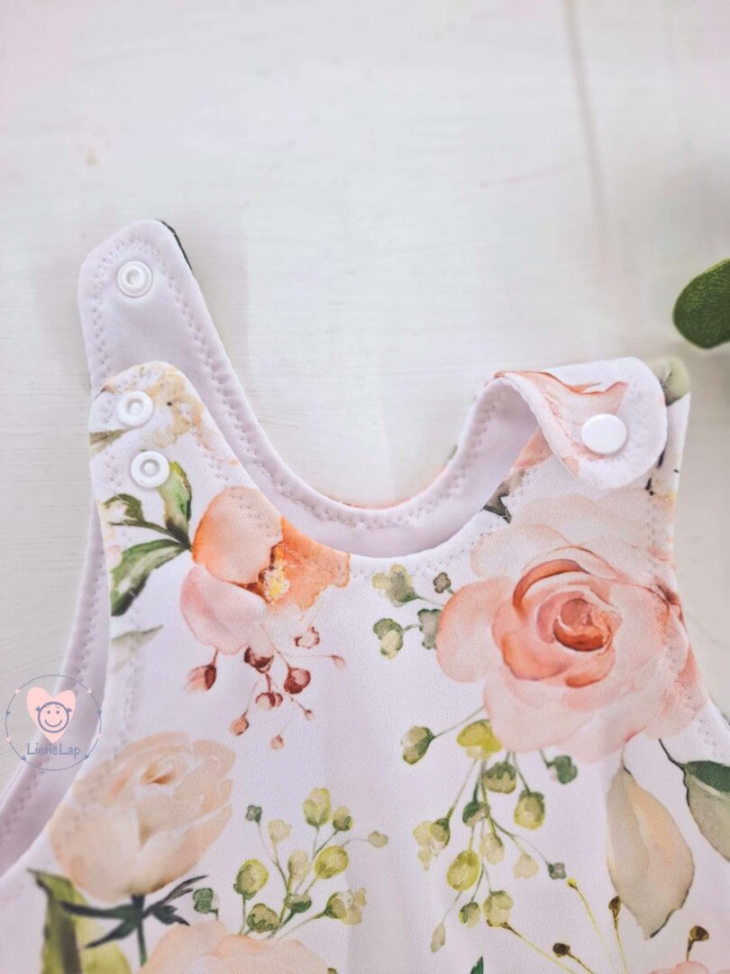 Peach Rose Dungarees - Image 4