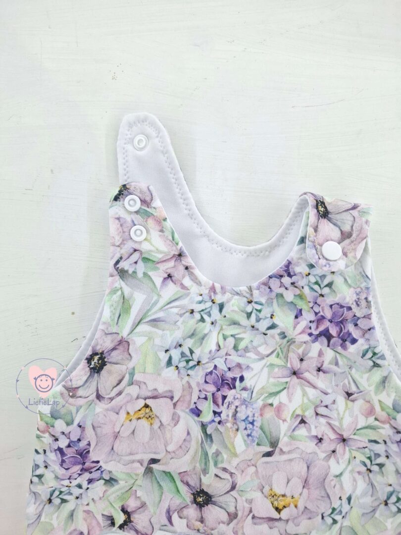 Purple Blossoms Dungarees - Image 4